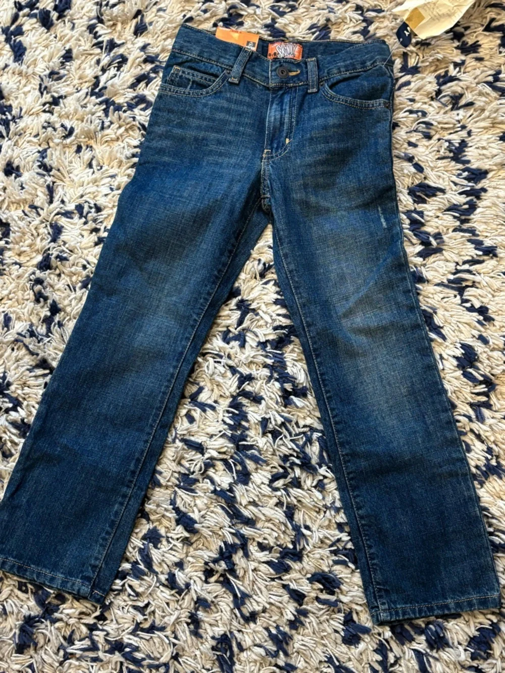 NWT ✨ Old Navy Classic Dark Blue boys skinny Jeans - Size 6